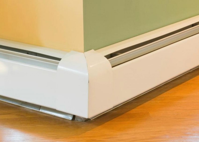 Для обогрева помещения площадью до 8 кв.м. потребуется электроплинтус мощностью 500Вт