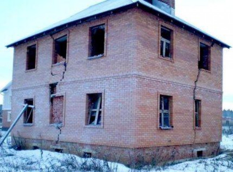 Последствия пучения грунта