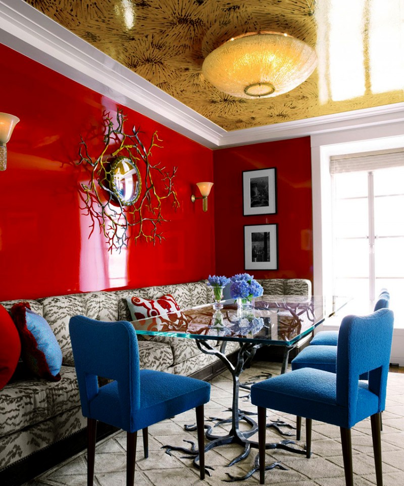 Потолки с узором помогут воплотить в интерьере самые яркие идеи 