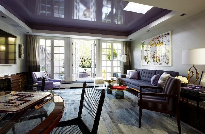 Натяжные потолки могут быть одноуровневыми или состоять из нескольких ярусов