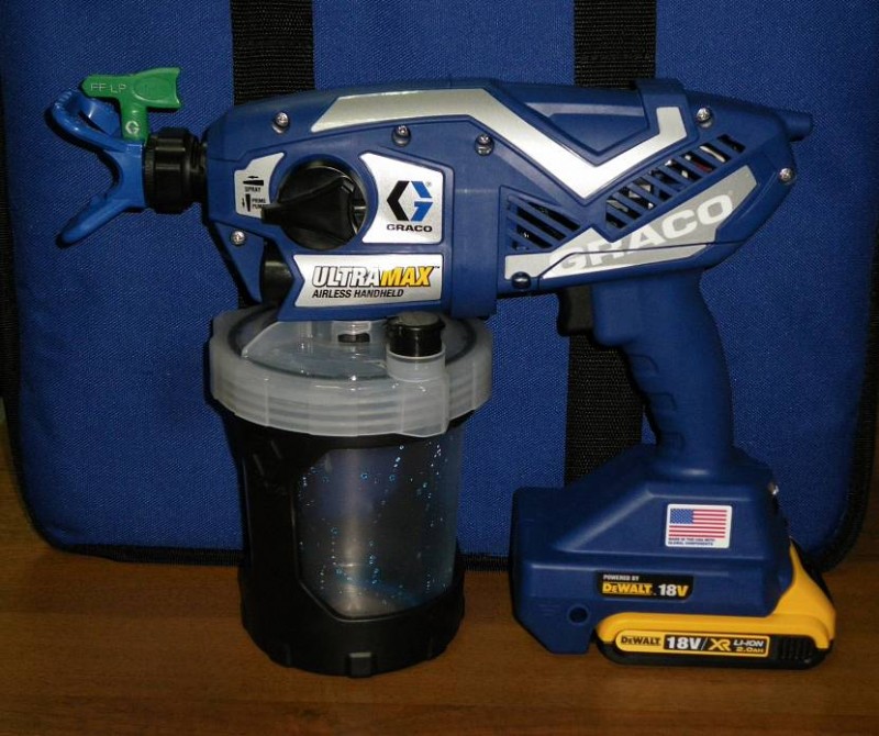 Аккумуляторный краскопульт