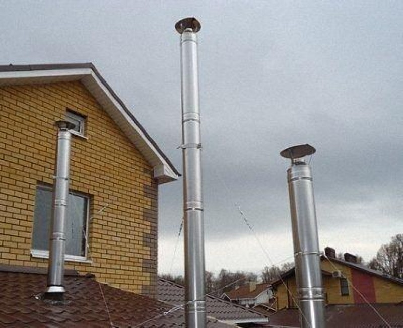 Металлический дымоход