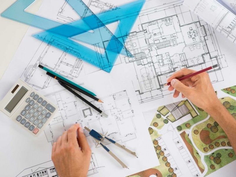 Технический план, линейки и карандаши