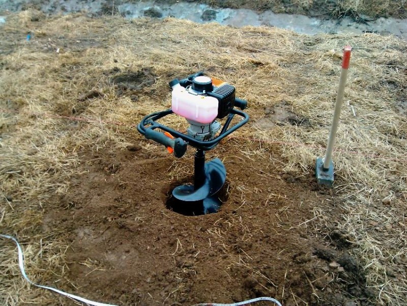 Столбчатый фундамент глубина заложения