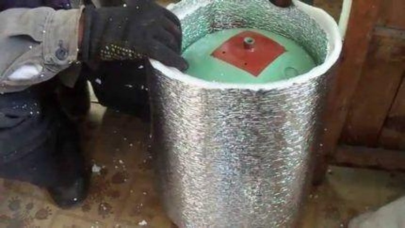 Что делать если баллон с газом замерз