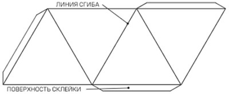 Как сделать пирамиду из бумаги. Схема с размерами, пошаговая инструкция с фото