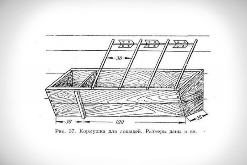 Корыто для свиней из дерева чертежи своими руками