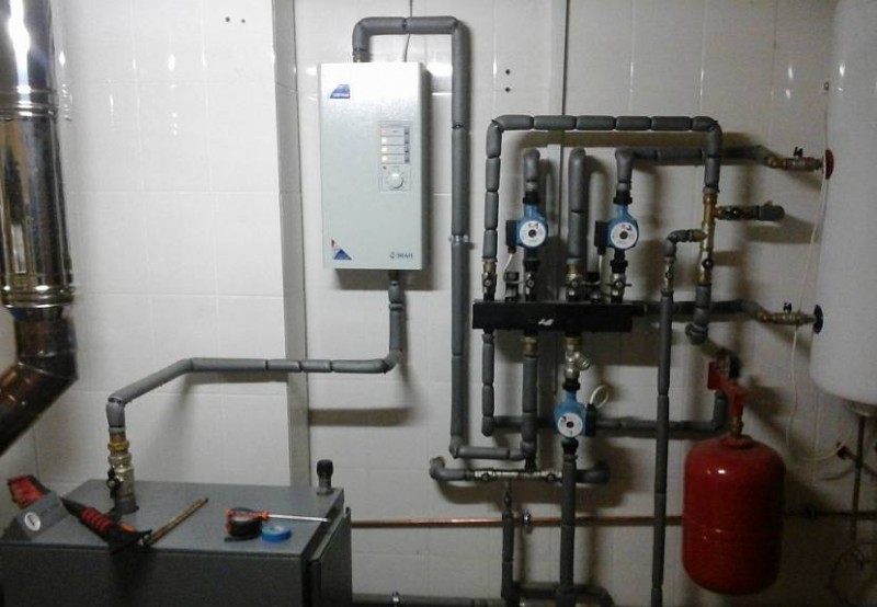 Отопление и горячая вода в частном доме от газа