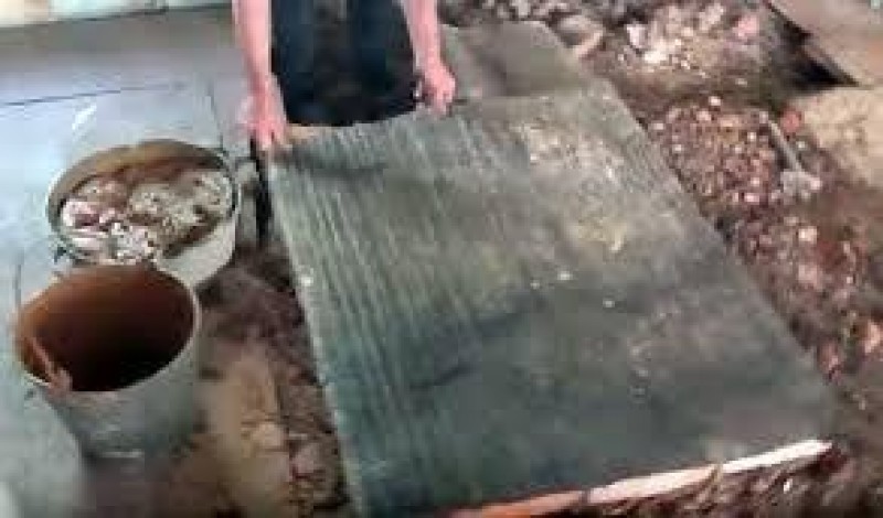 Печь для бани с теплообменником и выносным баком для воды
