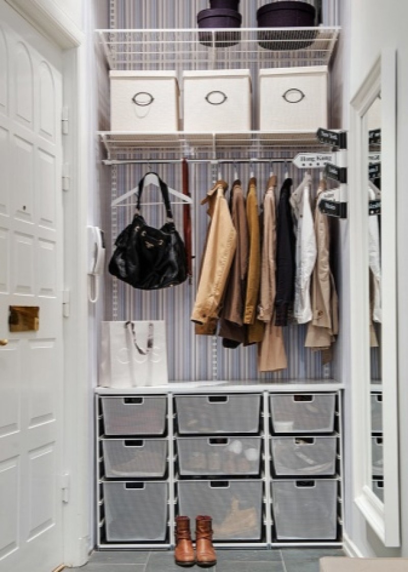 Шкаф для вещей. Хранение в прихожей. Система хранения в прихожей. Хранение одежды в прихожей. Гардеробная elfa прихожая.