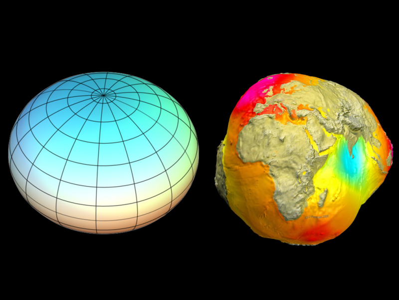 Фигура земли. Геоид эллипсоид сфера. Эллипсоид вращения и геоид. Форма земли геоид. Геоид земля Глобус.