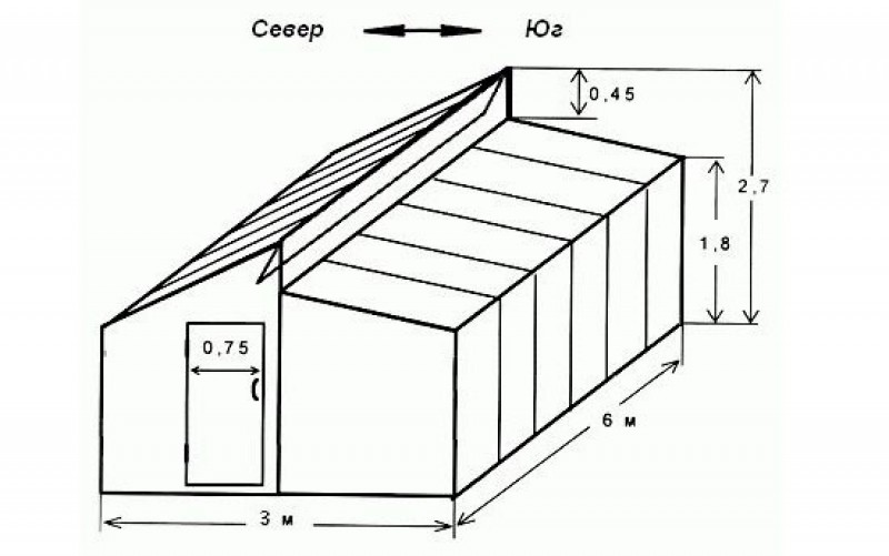 Деревянная теплица по митлайдеру схема чертеж