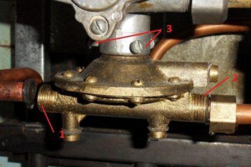 Подтекает газ