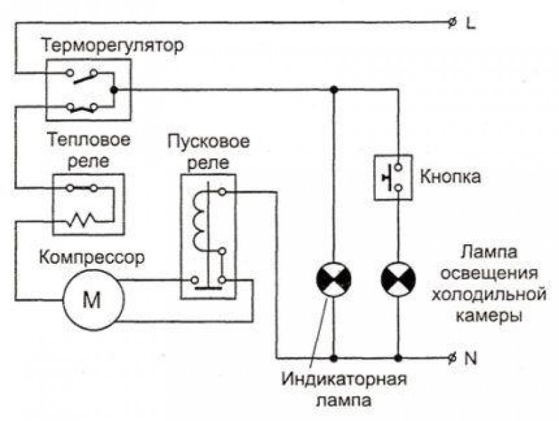 Схема холодильника атлант двухкамерный двухкомпрессорный