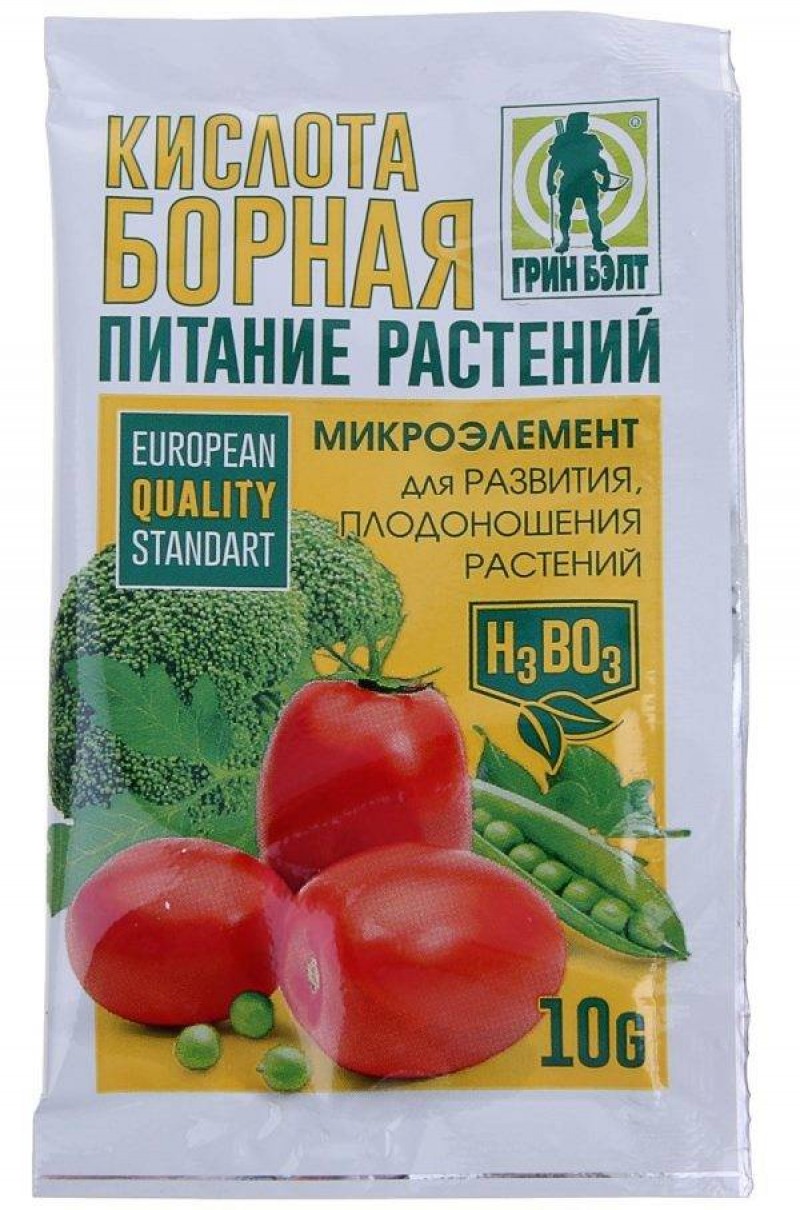 Борная кислота для урожая