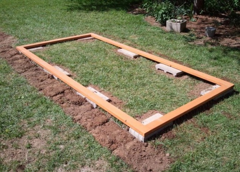 Фундамент под курятник