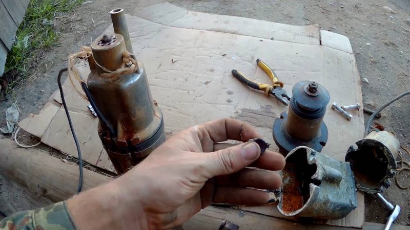 разборка насоса