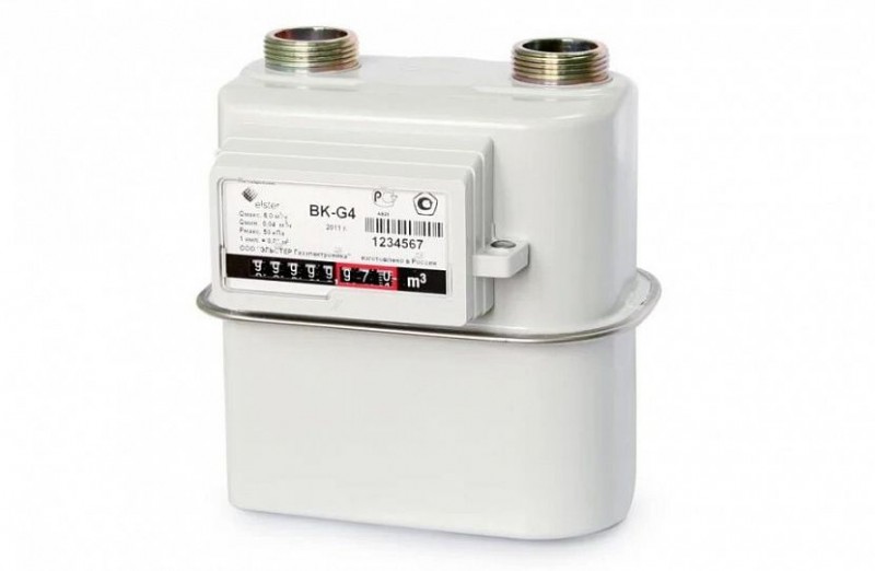 Мембранный счетчик газа ELSTER BK-G-2,5 бытовой