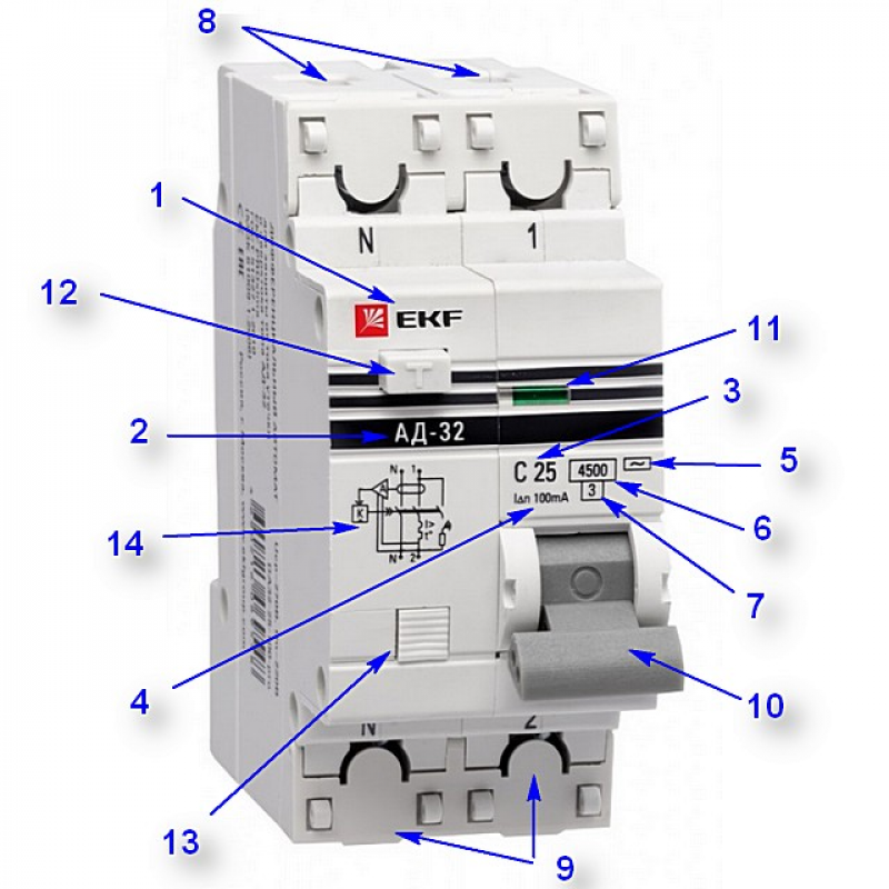 Ekf ад. Дифференциальный автомат ад 32 EKF схема подключения. Схема подключения дифавтомата ад-32 EKF. Схема подключение дифавтомата ад 12. Автомат-выключатель ад-32 EKF.
