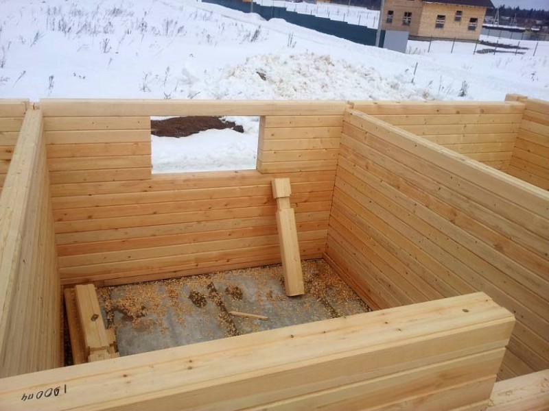 дома из бруса для постоянного проживания
