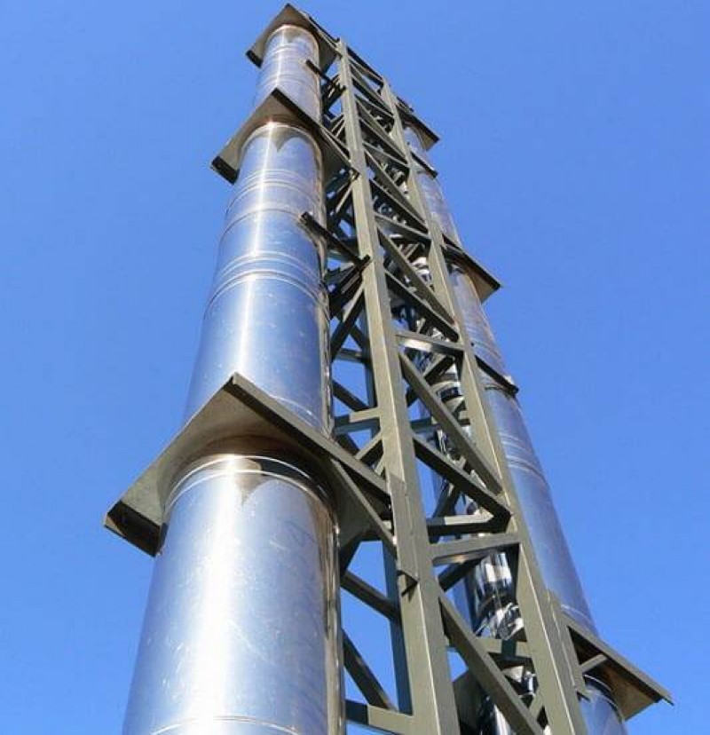 Мачта дымовой трубы котельной 48м. Фермовая самонесущая дымовая труба. Опора газохода 2м. Мачта опорная для дымоходов jeremias fsx-and. Дымовая труба котельной 15 метров.