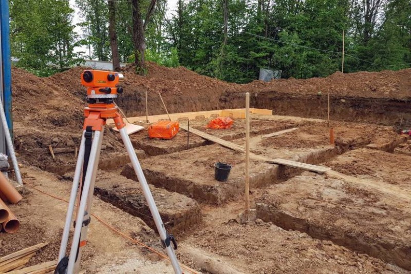 Подготовка участка для устройства фундамента