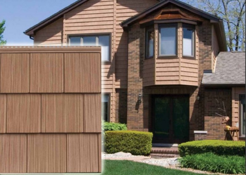 фасадная панель щепа