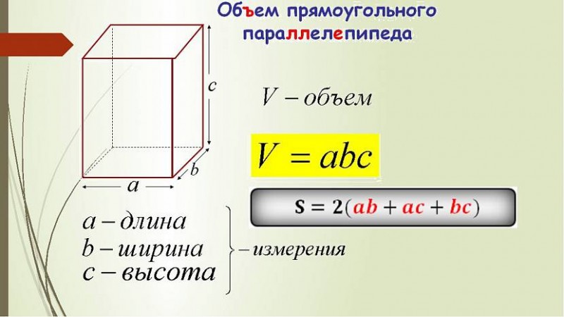 Найдите объем прямоугольника параллелепипеда по данным указанным на рисунке ответ дайте в куб см