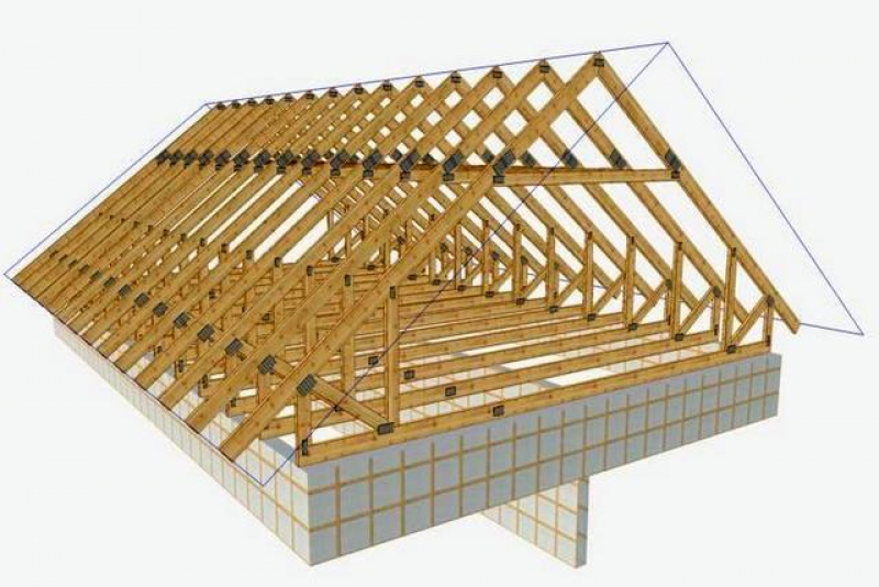Стропильный каркас. Двускатная кровля стропильная система. Двухскатная кровля стропильная система. Скатные кровли стропильная система.
