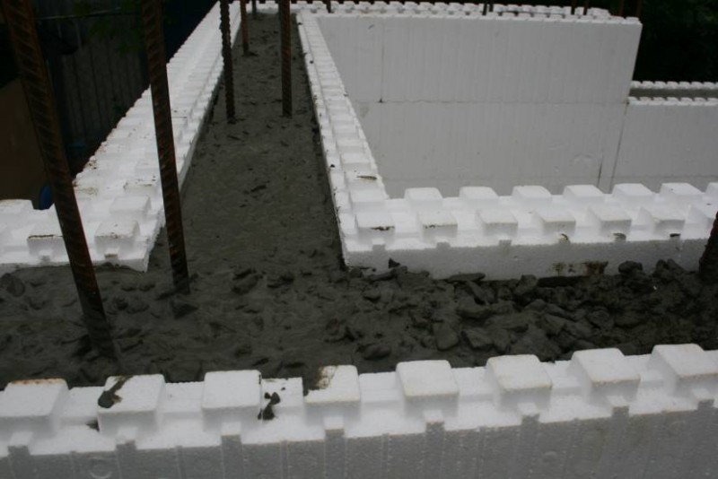 Пенопластовые блоки опалубки