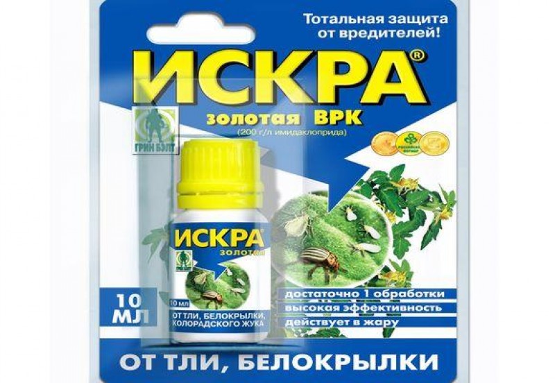 искра от белокрылки и тли