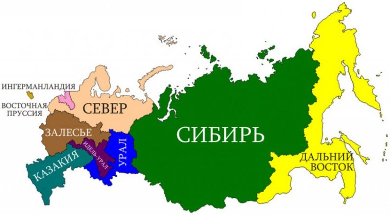 Карта сибири с городами на весь экран