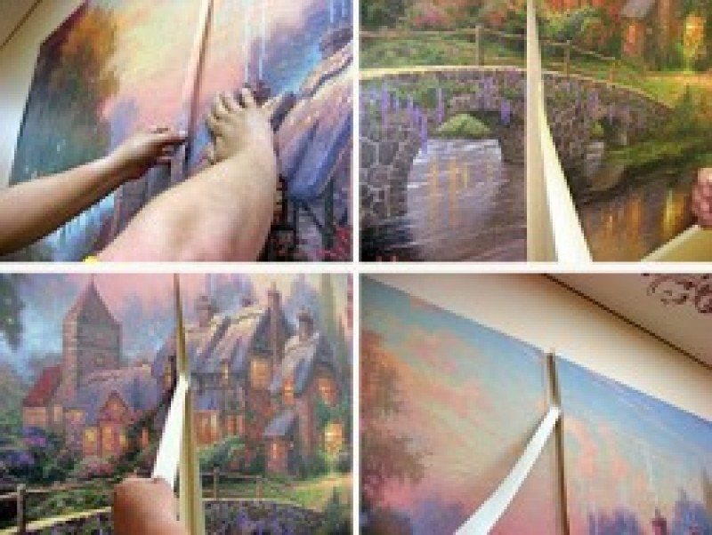 как клеить фотообои внахлест. схема поклейки обоев. поклейка фрески. клеить обои стык в стык. как клеить фотообои внахлест.