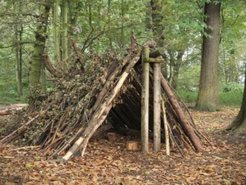 Как построить шалаш для ребенка своими руками?