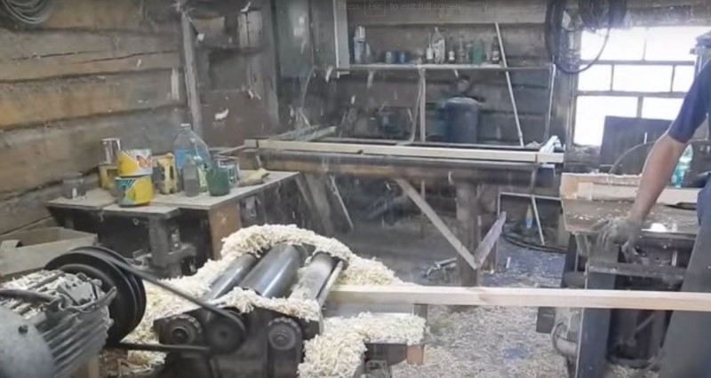 Берем несколько брусков 30х30х6000 мм