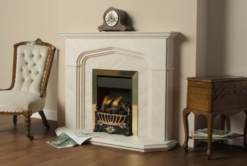 Гипсокартон для облицовки электрокамина