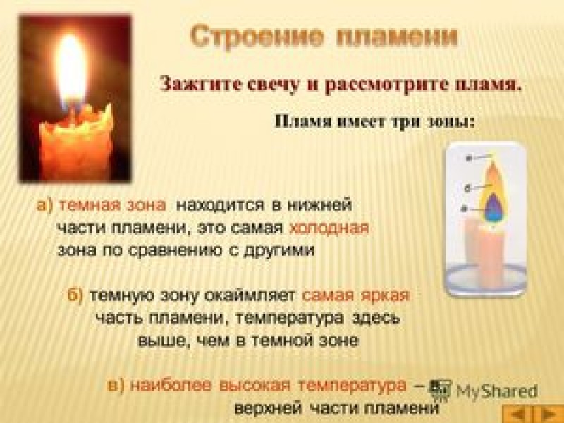 Температура горения