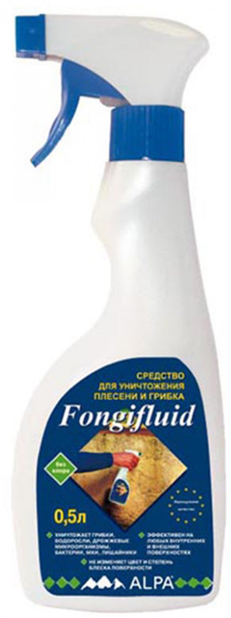 антигрибок alpa fongifluid 5л. фонгифлюид от плесени. биоцидная пропитка alpa средство от плесени. фонгифлюид. алпа против плесени.