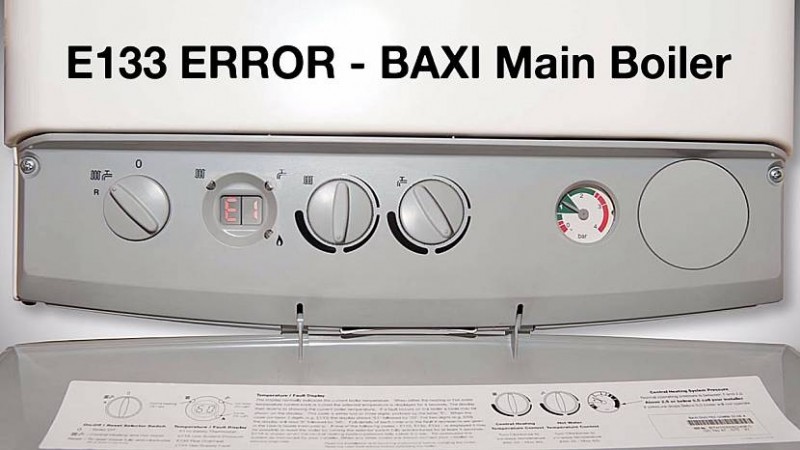 Наиболее частая ошибка котлов baxi