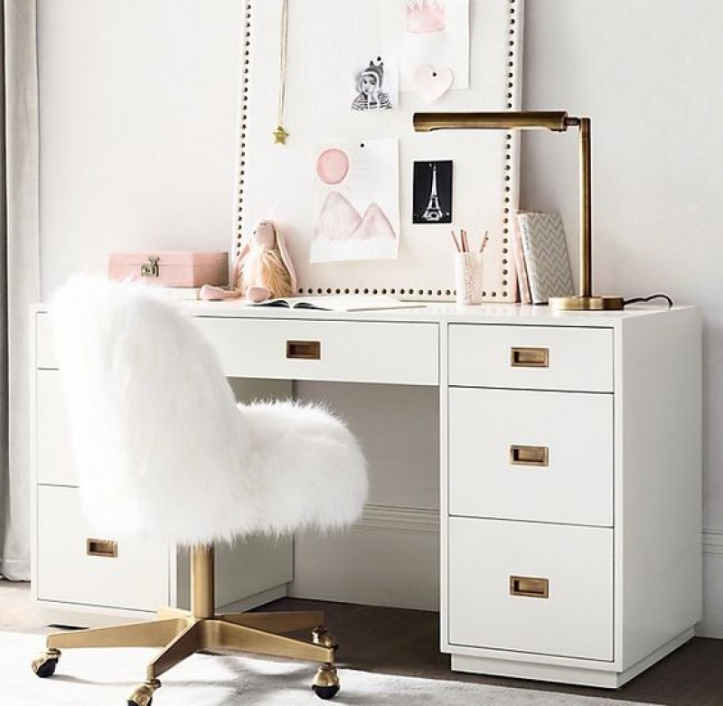 Столы белые для девочки. 39. Столы белые для девочки. Стол письменный белый с ящиками. Письменный стол для девочки.