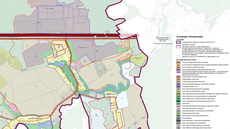 Территориальные зоны Ж-1, Ж-2, Ж-3, Ж-4, жилой застройки