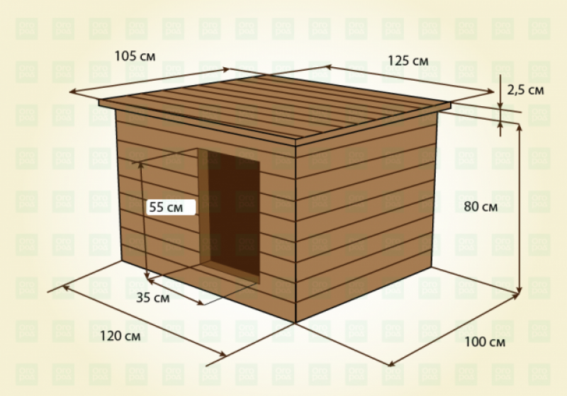 Как построить будку для собаки своими руками пошагово с фото простую на зиму