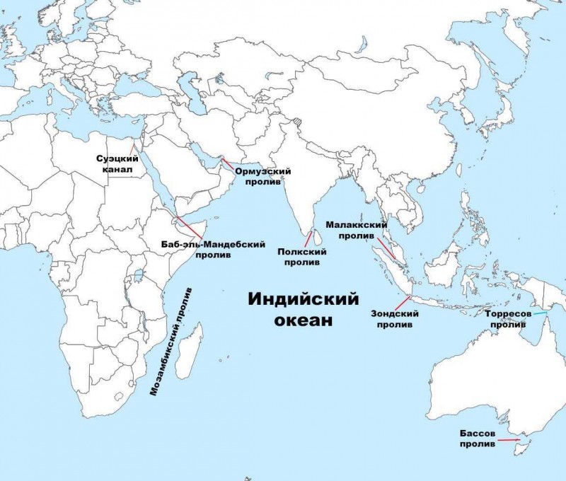 Острова в тихом океане на карте