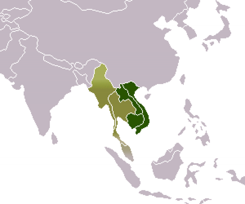 Индокитай полуостров на карте. Физическая карта Индокитая. P asia