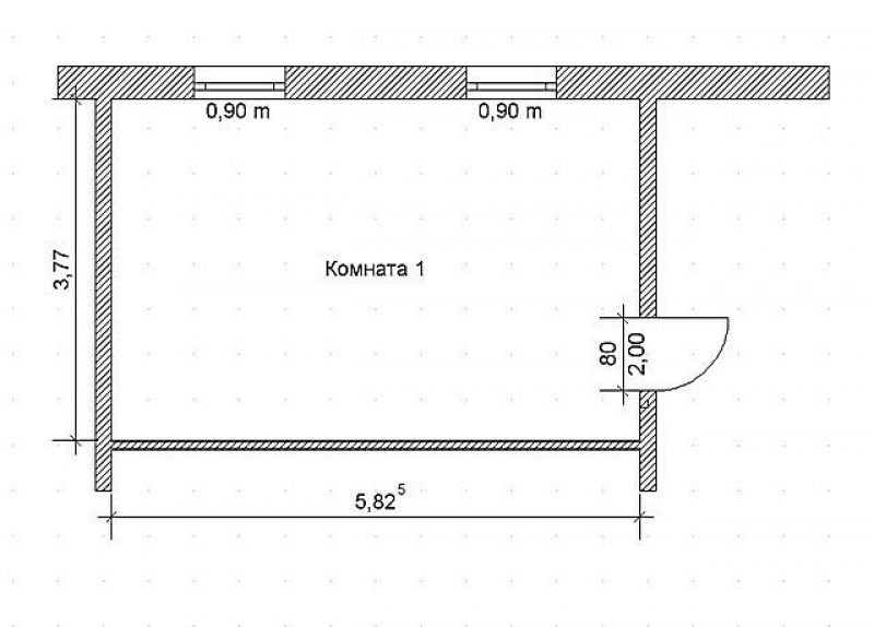 Площадь комнаты прямоугольной формы. Площадь комнаты 18кв м Размеры стен?. План комнаты с размерами. Чертеж комнаты в масштабе. Размерный чертёж комнаты.