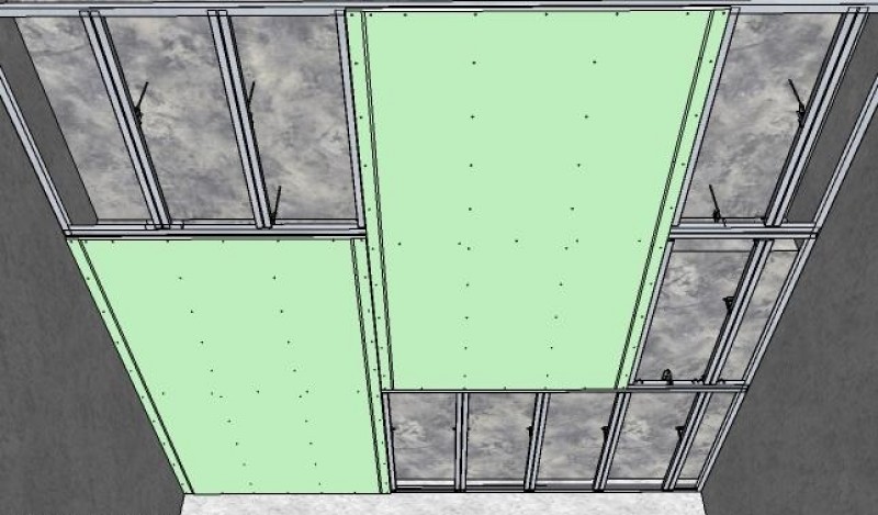 Как правильно гипсокартон. Крепление гипсокартонных листов. Монтаж листов гипсокартона на потолок. Крепление ГКЛ К потолку. Крепление каркаса для гипсокартона.