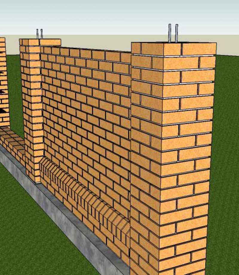 Калькулятор кирпича для забора. Кирпичный забор. Забор из кирпича. Кирпич для забора. Кладка кирпичного забора.