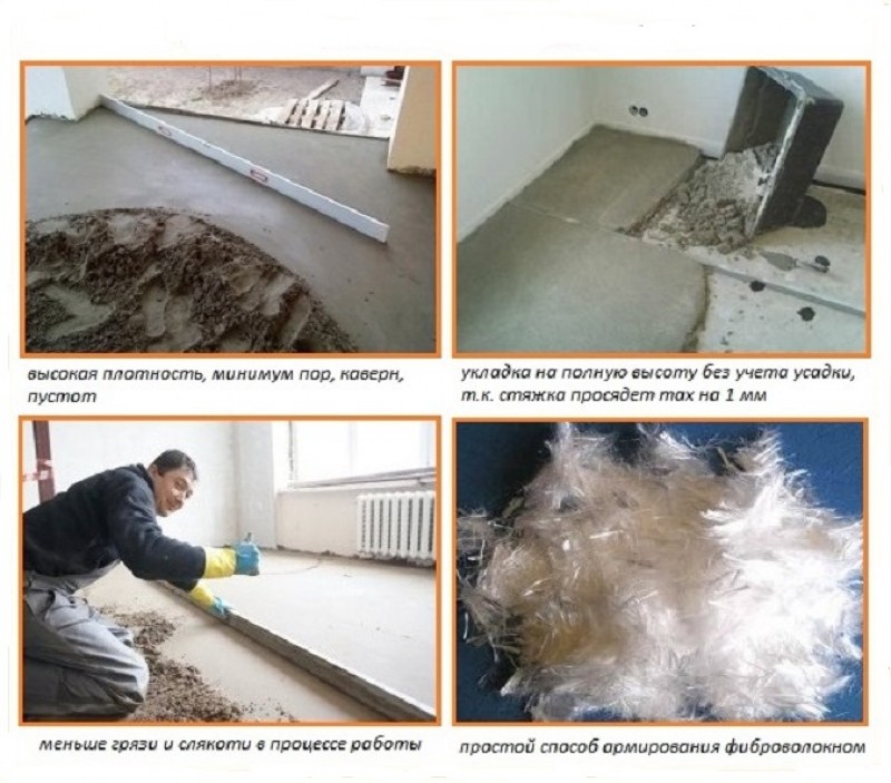 процесс укладки полусухой стяжки пола. полусухая стяжка пола технология. монтаж полусухой стяжки. полусухая стяжка технология. механизированная полусухая стяжка пола.